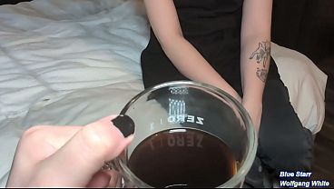 Image Kinky Alternative Barista Girl Satisfies The Customer With Her Mouth - POV Roleplay with Blue Starr
