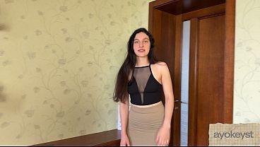 Image Naive Brunette Gets Fucked Hard in the Anal. POV