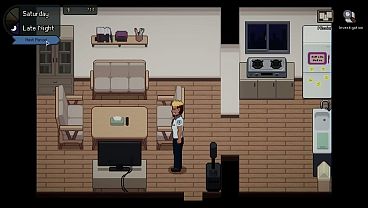 Image Peeping dorm manager (Hentai game): Misaki scene part2 - Ai chan will be next