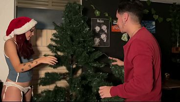 Image CELEBRAMOS NUESTRA PRIMERA NAVIDAD JUNTOS: TERMIANMOS COGIENDO APASIONADAMENTE