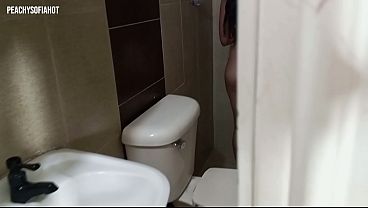 Image entro a su ducha sin medir palabra hermanastra culona