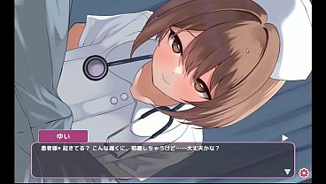 Image Hentai Game &ndash_ Naughty Nurse Gets Her Tits Out for a Paizuri - Sakusei Shinsatsu