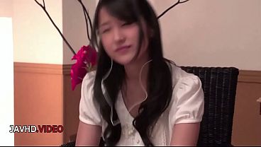 Image Shaved Pussy teen Suzu Ichinose gives passionate JAV blowjob then gets Creampie fuck at end Teen