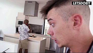 Image Curvy Tattooed Latina Gives POV Blowjob Then Gets on All Fours... Sloppy Deepthroat While He Holds Her Down