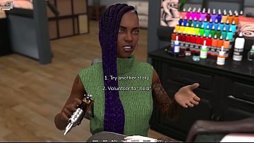 Image Taboo University 119 - Emo Girl Gets Fingered Hard In The Tattoo Parlor