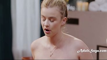 Image Rude Massage Client Teased And Released By Blonde Natural - Sky Wonderland