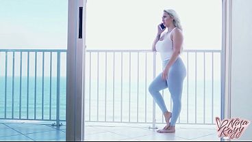 Image Nina Kayy Gives Jonathan Jordan An Erotic Massage With Her Curvy Body!