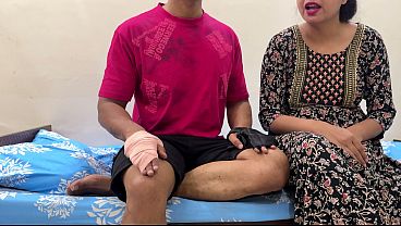 Image Step Mom Helping Her Injured Step Son to Wash and Seduced Him. Finally End up with Sucks His Cock, Before Getting Fucked Hard