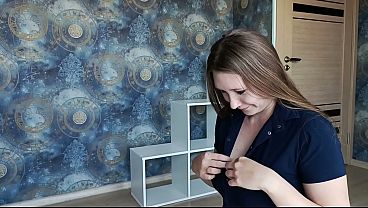 Image The dirty secretary loves to slobber the boss's dick, get spit on her face and fuck