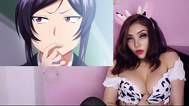 Image Nerd cumple su fantasia con su tetona maestra - Hentai Yuugao 01