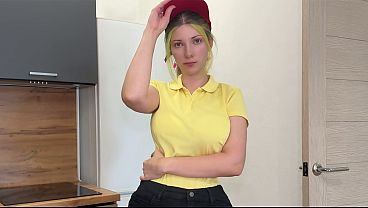 Image &quot_How about I try your pussy instead of pizza?&quot_ I fucked the cute pizza delivery girl