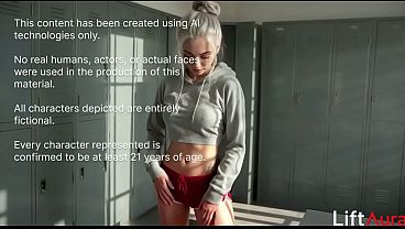 Image My coach rode my cock with lust after practice. Her tight pussy made me cum inside her. She praised me for a good workout[AI]