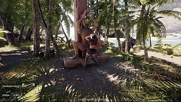 Image The Ancient Temple Spirit Finally Revealed Itself to Lara &ndash_ 3D Adventure Game
