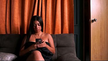 Image Stepsiblings end up having sex behind their stepfather's back Angel Cruz & Veronica Montiel