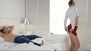 Image Romantic Couple Show Their Lust on Camera