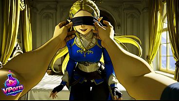 Image Princess Zelda is very hot, and she's so horny today