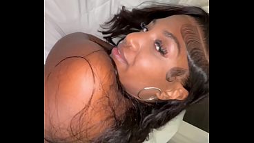 Image Naomi Noel shakes her ebony big booty and throws it back