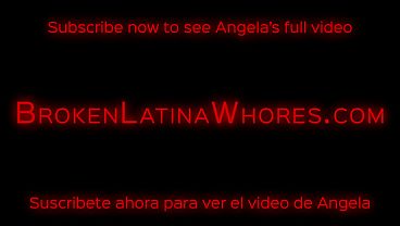 Image Innocent 19yo Latina Angela Suffers Through Casting For Rough Porn Site