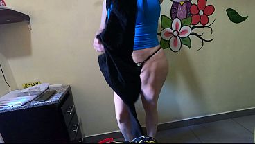 Image Zamira Culona en el Smart fit