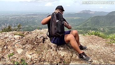 Image Hot Couple Hiking Adventure Turns Into Wild Public Sex - Beautiful Latina MILF