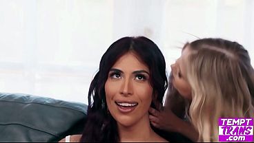 Image Busty Tgirl Avery Lust Moved into her New Sorority House and Start Developinh a Real Connection with Her Roommate