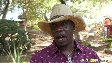 Image Big tits latina deepthroating then riding big black cock