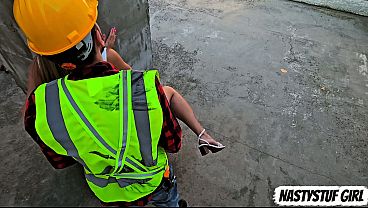 Image Dirty Construction Worker Fucks His Boss Right on the Job Site