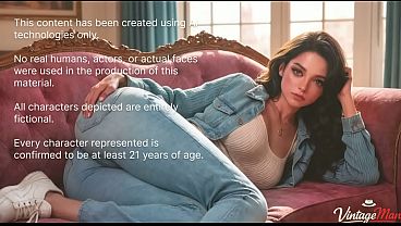 Image My granddaughter loves jeans, and when I fuck her juicy ass [AI]