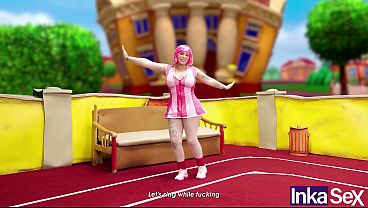 Image INKA TOWN - Vergotacus y Fierroten follan por el ano a Stephanie de co&ntilde_o rosado y Zigy le hace un fisting