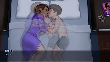 Image Madrastra enamorada, quiere dejar a su hijastro sin una sola gota de semen en las bolas - summertime saga