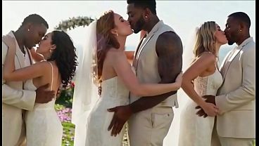 Image Spa BBC!!!! (&quot_Alternative marriage #2&quot_) 10 BRIDES bi getting STRETCHED by huge BBCs gaped wrecked hotwife cuckold interracial gangbang creampie amador swinger big pussy anal hard big [AI Generated]