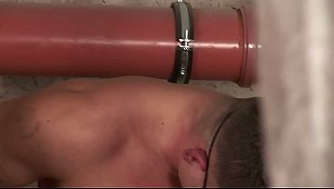 Image Blonde with light eyes fucked by two men