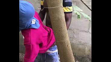 Image Big daddy and twink outodoor crazy sex