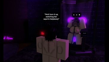 Image Breeding a Begging Puppygirl in Roblox