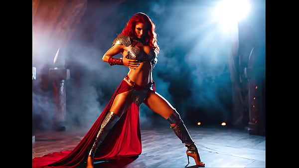 Image Fucking Hard Redhead Female Warrior - AI Interactive Video