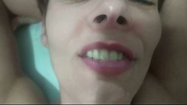 Image Garoto novinho perdendo a virgindade com minha esposa,ele encheu a buceta dela de porra
