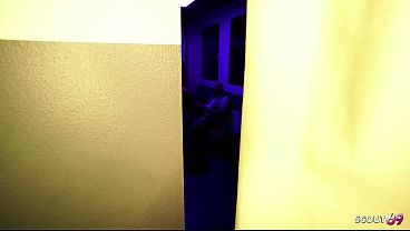 Image German Glasses Girl Fitness Model seduce Stranger to Fuck and Cum inside at Shower room at Gym