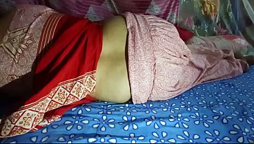 Image Horny Desi Bhabi Amrita Showing her clean shaved pussy and round ass