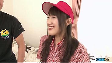 Image Stunning Japanese girl has her fat pussy fucked hard and filled with cum.