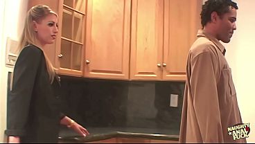 Image Temptress secretary Chelsea Luv seduces her target with stockings and double penetration sex toy play.