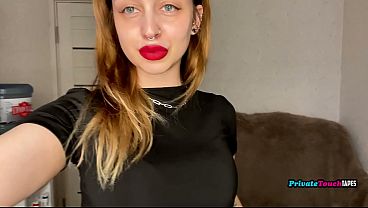 Image This precocious Russian girl plays with her vibrator in wet pussy and butt plug